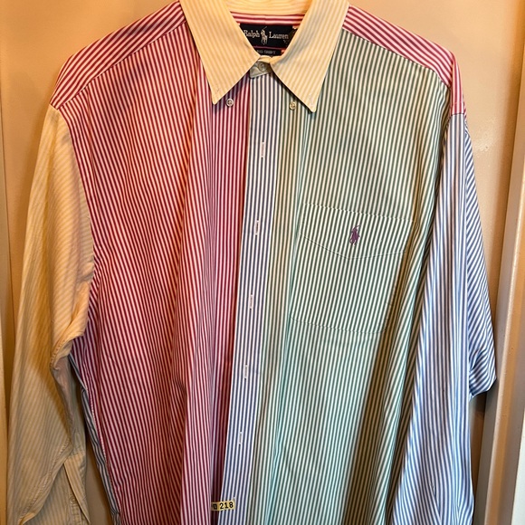 Ralph Lauren Other - Polo Ralph Lauren Multicolor Color Block Oxford Button Up Dress Shirt